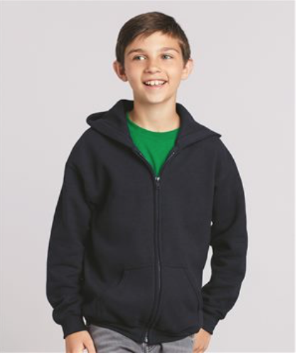 Gildan Heavy Blend Full-Zip Hooded Sweatshirt Adult/Youth/Ladies